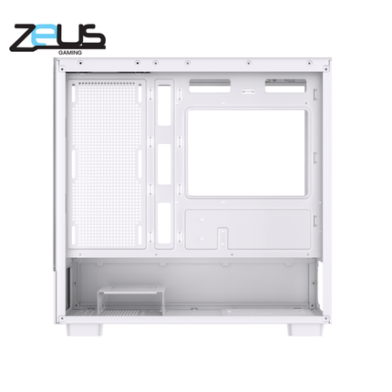 Zeus Z6 PRO mATX PC CASE 3 FAN ARGB (WHITE)