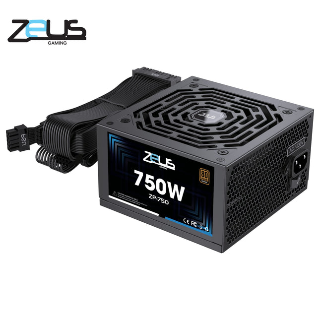 Zeus ZP-750 750W Bronze 80+ non-Modular Power Supply