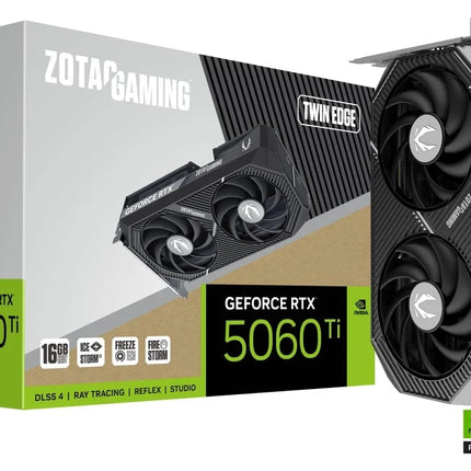 ZOTAC GAMING GeForce RTX 5060 Ti TWIN EDGE 16GB