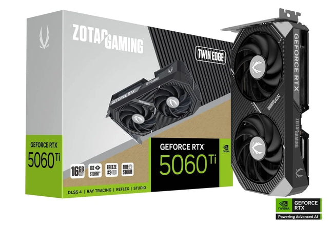 ZOTAC GAMING GeForce RTX 5060 Ti TWIN EDGE 16GB