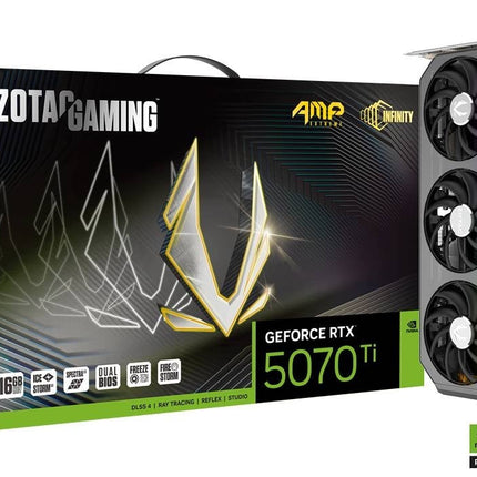ZOTAC GAMING GeForce RTX 5070 Ti AMP Extreme INFINITY 16GB