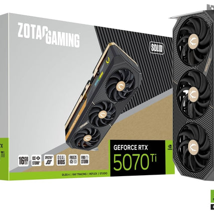 ZOTAC GAMING GeForce RTX 5070 TI SOLID OC 12GB