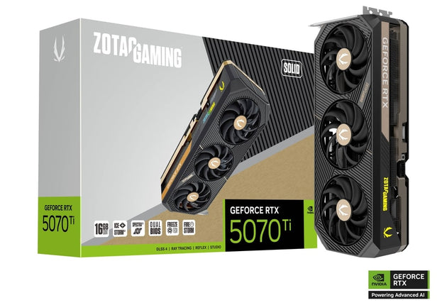 ZOTAC GAMING GeForce RTX 5070 TI SOLID OC 12GB