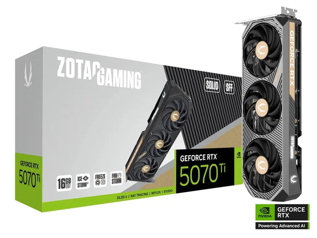 ZOTAC GAMING GeForce RTX 5070 TI SOLID SFF OC 16GB