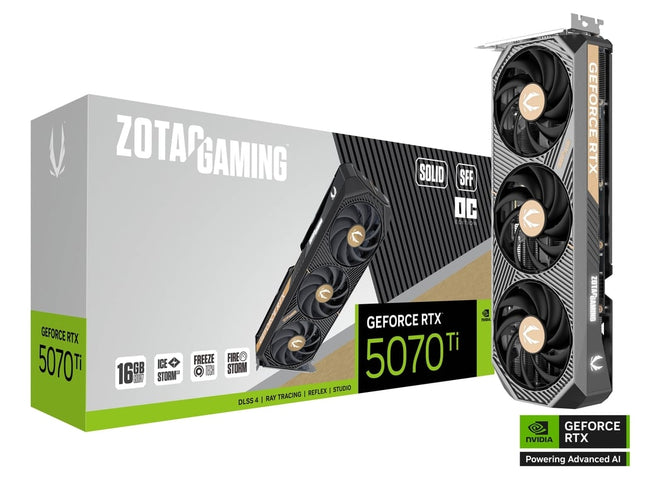 ZOTAC GAMING GeForce RTX 5070 TI SOLID SFF OC 12GB