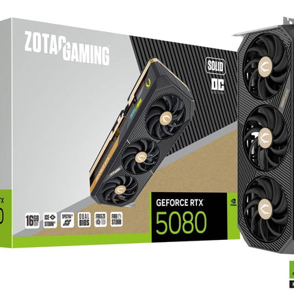 ZOTAC GAMING GeForce RTX 5080 SOLID OC 16GB