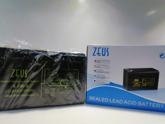 Zeus 12v- 9Ah battery