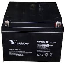 VISION BATTRIES  12V-24AH