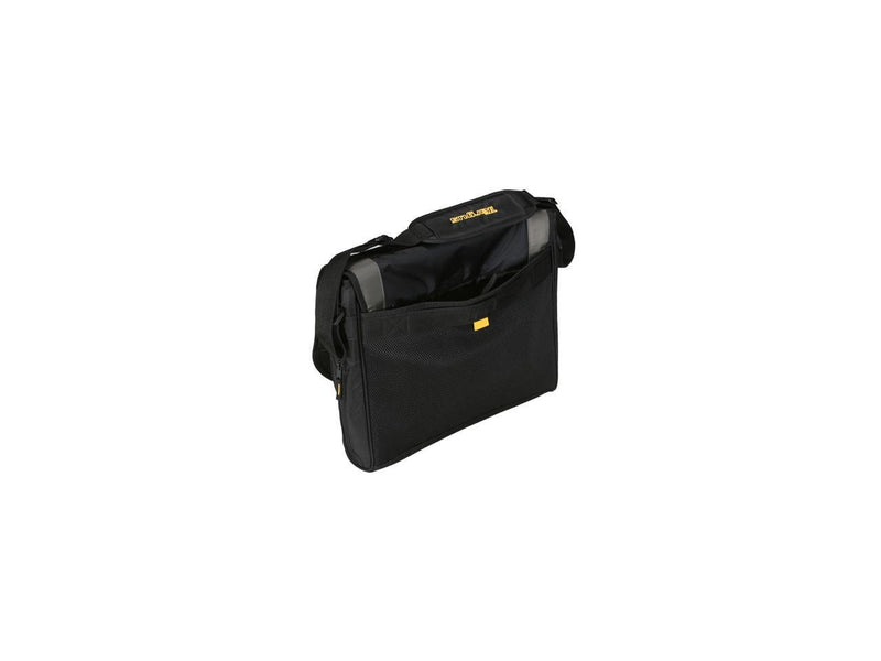 Targus TCG200 CityGear Messenger Laptop Bag / Case fits 17.3 inch Laptops XL, Black / Grey (TCG200)