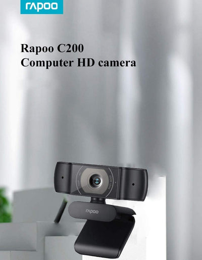 Rapoo C200 Webcam 720p Full HD USB