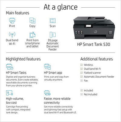 HP Smart Tank 530 Wireless All-in-One