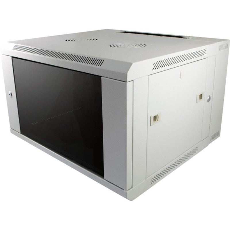 ZEUS Cabinet 12u 600 * 600 With a fan cooling front glass door  (SMA6612)
