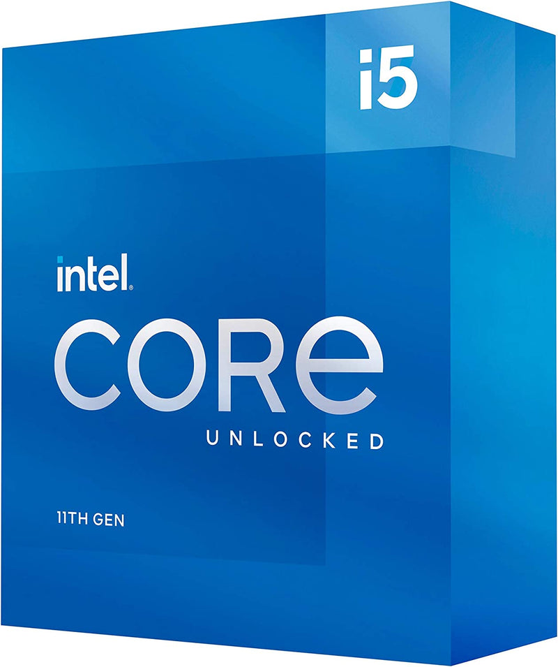 Intel 11th Gen Core i5-11600K, 6 Cores & 12 Threads, 4.9 GHz