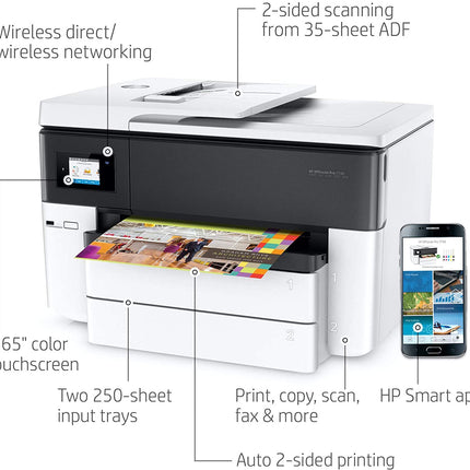 HP OfficeJet Pro 7740 Wide Format All-in-One Printer with Wireless Printing