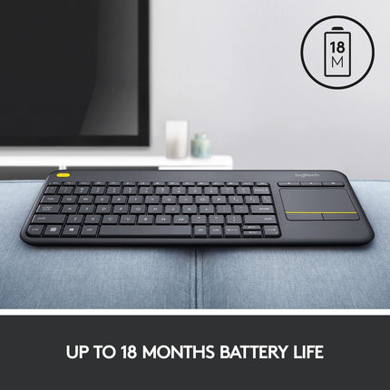 Logitech Wireless Touch Keyboard K400 Plus