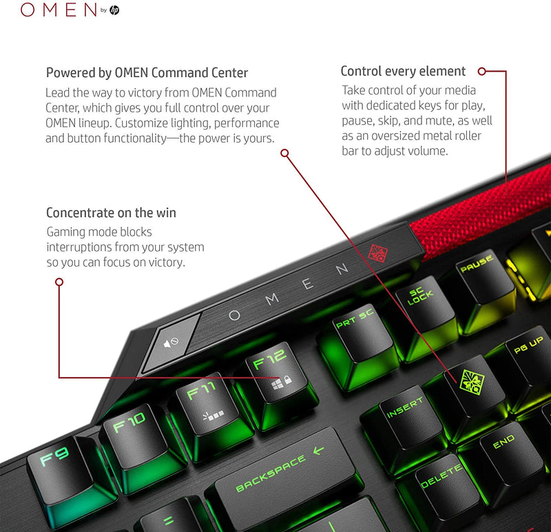 HP Omen sequencer Mechanical Gaming Keyboard