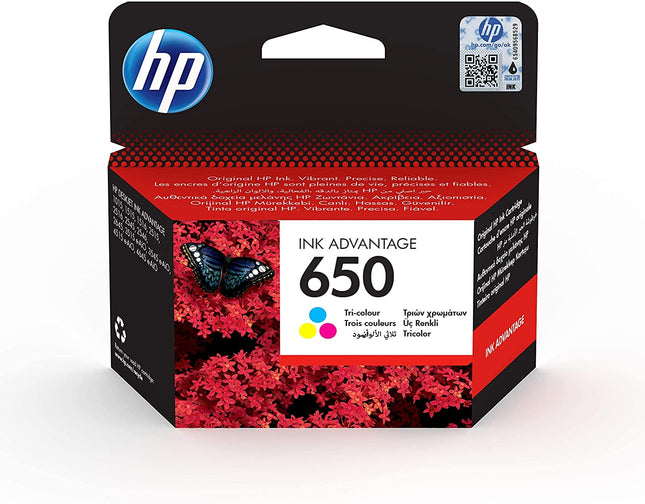 HP 650 Original Ink Advantage Cartridge