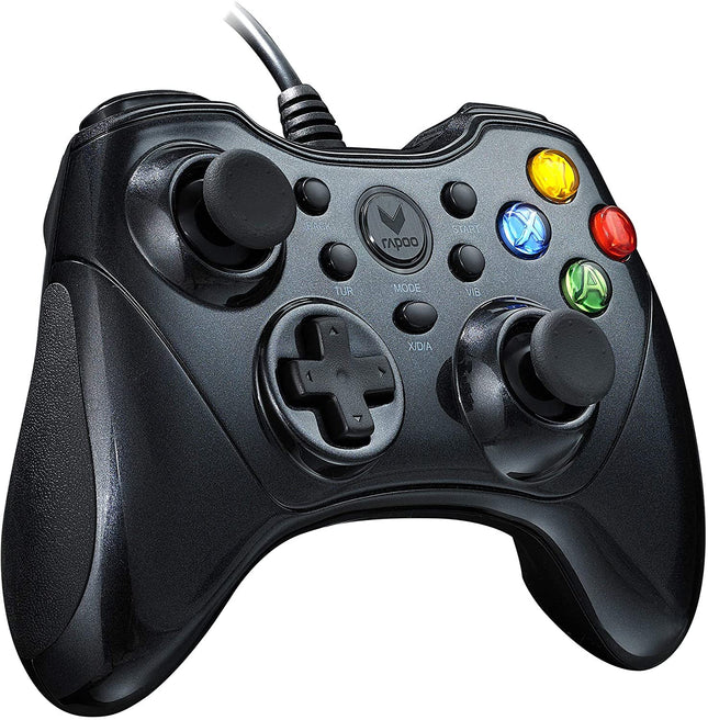 Rapoo VPRO V600 Wired Gaming Gamepad - Black (14113)