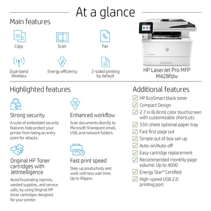 HP LaserJet Pro MFP M428fdw