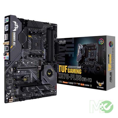 ASUS AM4 TUF Gaming X570-Plus (Wi-Fi) AM4 Zen 3 Ryzen 5000 & 3rd Gen Ryzen ATX Motherboard with PCIe 4.0, Dual M.2, 12+2 with Dr. MOS Power Stage