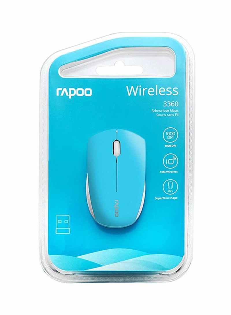 Rapoo 3360 Wireless Compact Optical Mouse – AL FARAH STORE