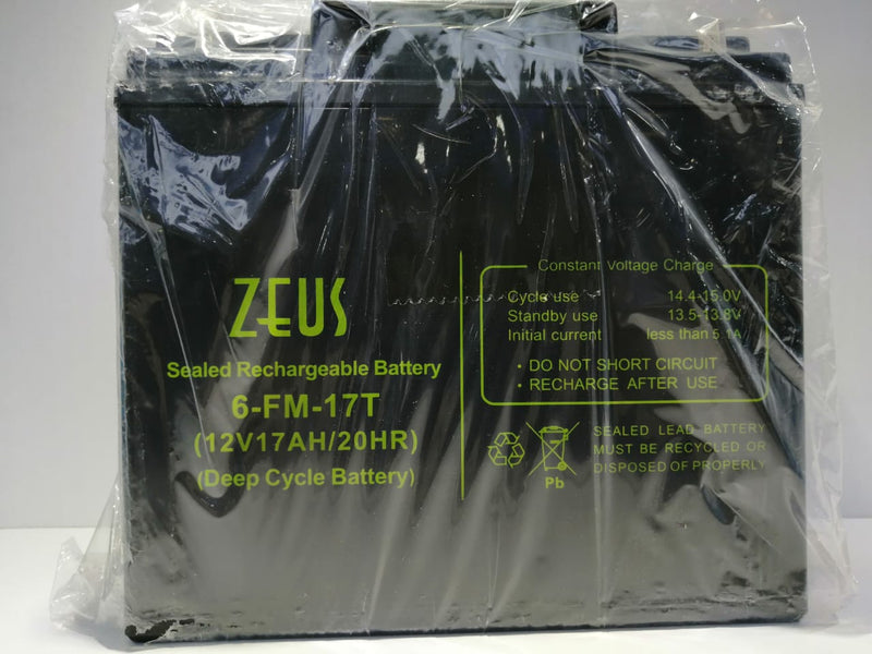 Zeus 12v-17Ah battery