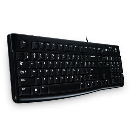 Logitech K120 USB Standard Computer Keyboard-AR