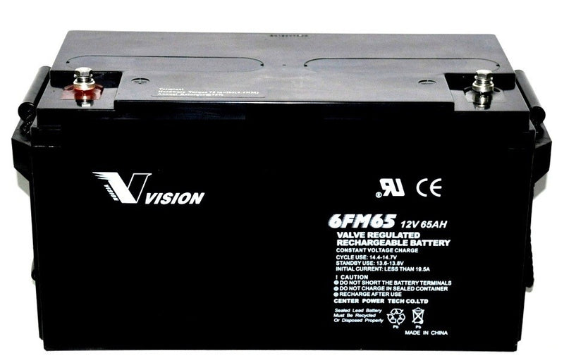 vision battery 12v-65Ah