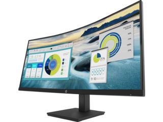 HP P34hc G4 WQHD USB-C Curved Monitor 34″ WQHD