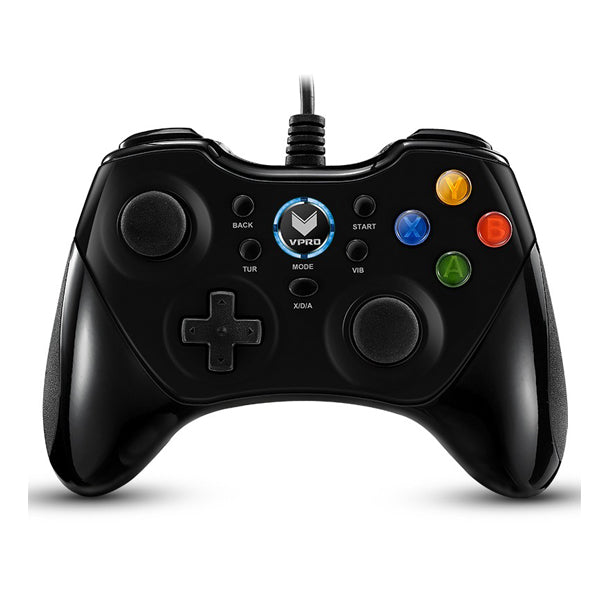 Rapoo VPRO V600 Wired Gaming Gamepad - Black (14113)