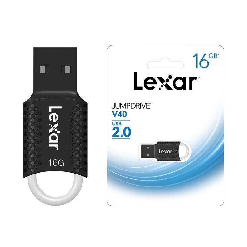 Lexar JumpDrive 16 GB V40 USB 2.0 Flash Drive