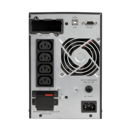 Tripp-lite SmartOnline 230V 1kVA 900W On-Line UPS, Tower, Network  SUINT1000XLCD