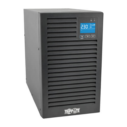 Tripp-Lite SmartOnline 230V 2kVA 1800W On-Line UPS, Tower, Network Card Options, LCD,SUINT2000XLCD